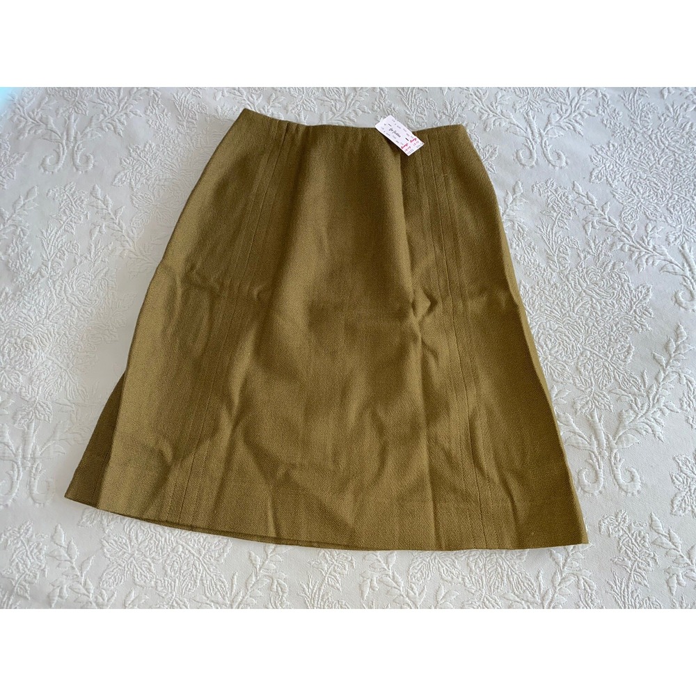 Vintage Pencil Skirt 60s Tami Sophisticates San Francisco Green NEW M/L Mod GoGo
